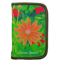 Cama de flor psicodélica planificador