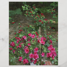cama de flor tarjeton