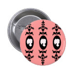 Camafeo barroco del damasco pin