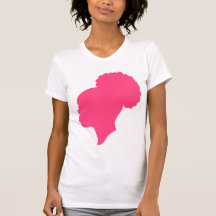 Camafeo rosado camisetas