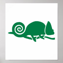 Camaleón Poster