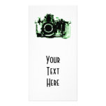 CÁMARA DE VISION DE LA RADIOGRAFÍA - VERDE TARJETAS PERSONALES CON FOTOS