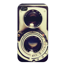 Cámara del vintage iPhone 4 funda