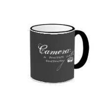 Cámara: Espejo con memoria Taza
