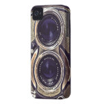 cámara pasada de moda iPhone 4 Case-Mate protector