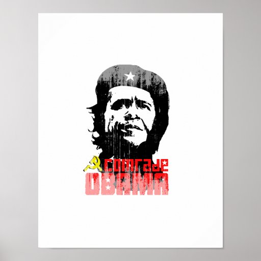 CAMARADA OBAMA POSTER