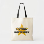 Camarero orgulloso bolsas