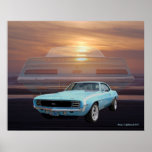 camaro de 67 ss/rs poster
