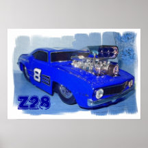 Camaro Z28 Poster