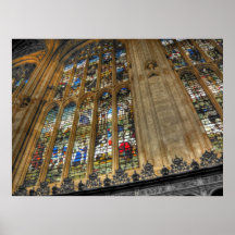 ~ Cambridge, Inglaterra de College Chapel de rey Impresiones