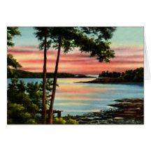 Camden Maine Tarjeton