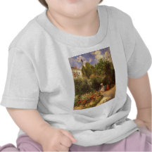 Camille Pissarro - árbol de sombra del banco del j Camiseta