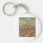 Camille Pissarro - ciudad 1902 de Le Pont-Neuf Sca Llaveros Personalizados