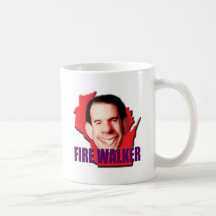 Caminante de Scott del gobernador de Wisconsin del Taza De Café