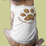 Caminante humano señalado ropa para mascotas