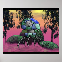 caminante I mech Poster