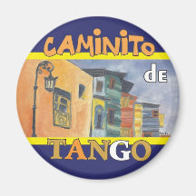 Caminito Imán De Frigorífico