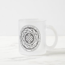 Camino al nudo sin fin de la verdad tazas