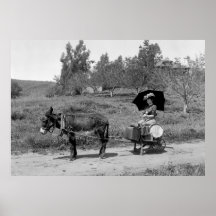 Camino de nuestra casa, 1904 poster