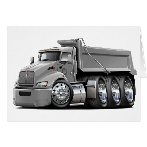 Camión de plata de Kenworth T440 Felicitacion