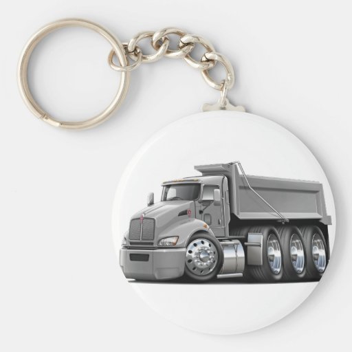 Camión de plata de Kenworth T440 Llavero Personalizado