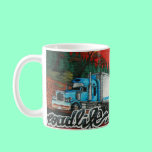 Camión en pintada - tazas