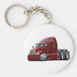 Camión marrón de Kenworth 660 Llaveros