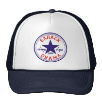 Camionero de la estrella de Barack Obama gorras