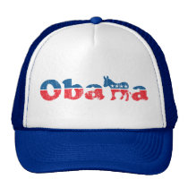 Camionero de Obama Demócrata gorras