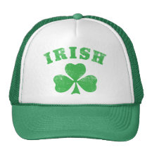 Camionero irlandés del trébol gorro de camionero