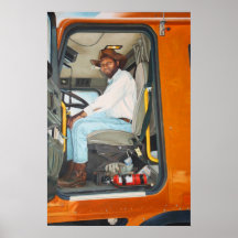 Camionero Juan Posters