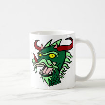 Camisa 7 del dragón taza