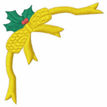 Camisa bordada arco del navidad