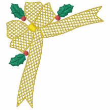 Camisa bordada arco del navidad camiseta polo