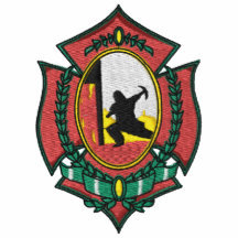 Camisa bordada bombero camiseta polo bordada
