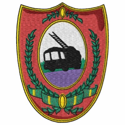 Camisa bordada bombero fresco