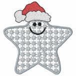 Camisa bordada de Bell de navidad