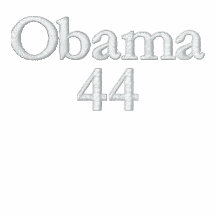 Camisa bordada de Obama 44 Sudadera Bordada Con Capucha