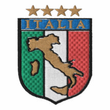 Camisa bordada del fútbol de Italia para las fans 