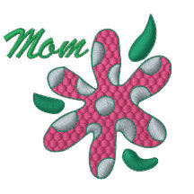Camisa bordada floral de las madres