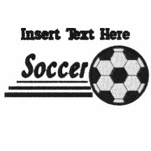 Camisa bordada fútbol de encargo