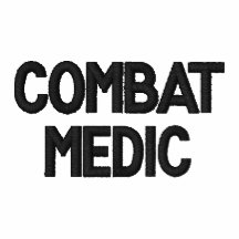 Camisa bordada médico del combate sudadera bordada
