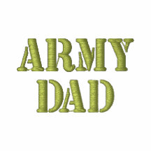 Camisa bordada PAPÁ del EJÉRCITO Polo