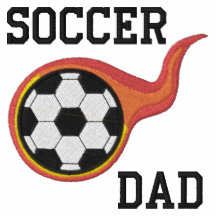 Camisa bordada papá del fútbol