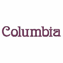 Camisa bordada patriótica del diseñador de COLUMBI