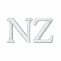Camisa bordada patriótica del diseñador de NZ
