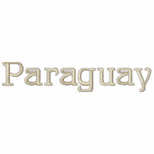 Camisa bordada patriótica del diseñador de PARAGUA