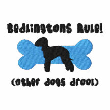 Camisa bordada regla de Bedlingtons (camiseta)
