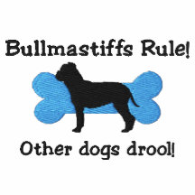 Camisa bordada regla de Bullmastiffs (polo)