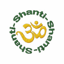 Camisa bordada Shanti de OM Shanti Shanti de la yo